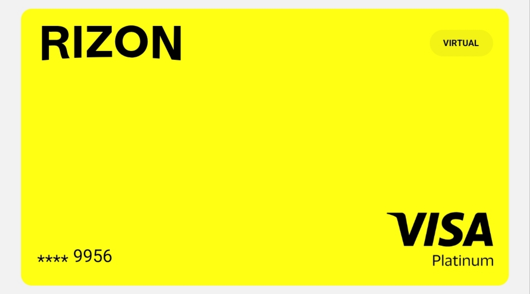 RIZON Card
